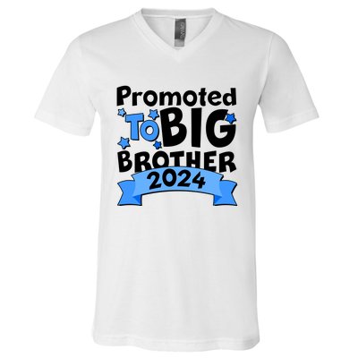 Cute Promoted To Big Brother 2024 V-Neck T-Shirt