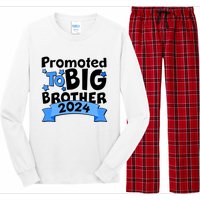 Cute Promoted To Big Brother 2024 Long Sleeve Pajama Set