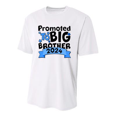 Cute Promoted To Big Brother 2024 Youth Performance Sprint T-Shirt