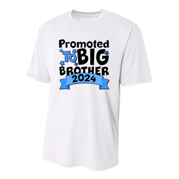 Cute Promoted To Big Brother 2024 Youth Performance Sprint T-Shirt