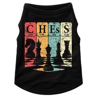 Chess Periodic Table Elements Nerd Chess Player Vintage Doggie Tank
