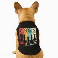 Chess Periodic Table Elements Nerd Chess Player Vintage Doggie Tank