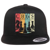 Chess Periodic Table Elements Nerd Chess Player Vintage Flatbill Hat