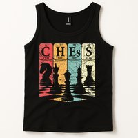 Chess Periodic Table Elements Nerd Chess Player Vintage Tank Top