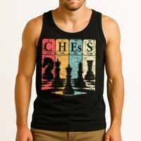 Chess Periodic Table Elements Nerd Chess Player Vintage Tank Top
