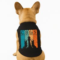 Chess Periodic Table Elements Nerd Chess Player Vintage Doggie Tank