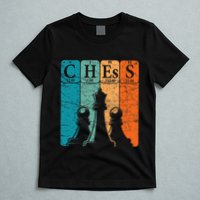 Chess Periodic Table Elements Nerd Chess Player Vintage T-Shirt