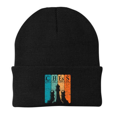 Chess Periodic Table Elements Nerd Chess Player Vintage Beanie