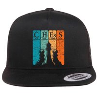 Chess Periodic Table Elements Nerd Chess Player Vintage Flatbill Hat