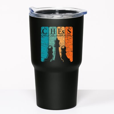 Chess Periodic Table Elements Nerd Chess Player Vintage Tumbler