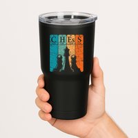 Chess Periodic Table Elements Nerd Chess Player Vintage Tumbler