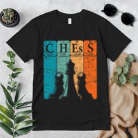 Chess Periodic Table Elements Nerd Chess Player Vintage Premium T-Shirt