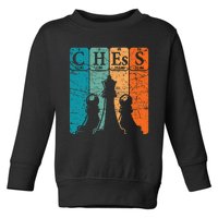 Chess Periodic Table Elements Nerd Chess Player Vintage Toddler Sweatshirt