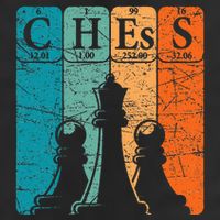 Chess Periodic Table Elements Nerd Chess Player Vintage Trucker Hat