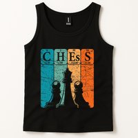 Chess Periodic Table Elements Nerd Chess Player Vintage Tank Top