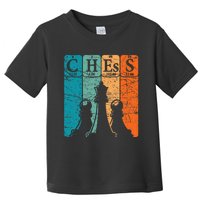 Chess Periodic Table Elements Nerd Chess Player Vintage Toddler T-Shirt