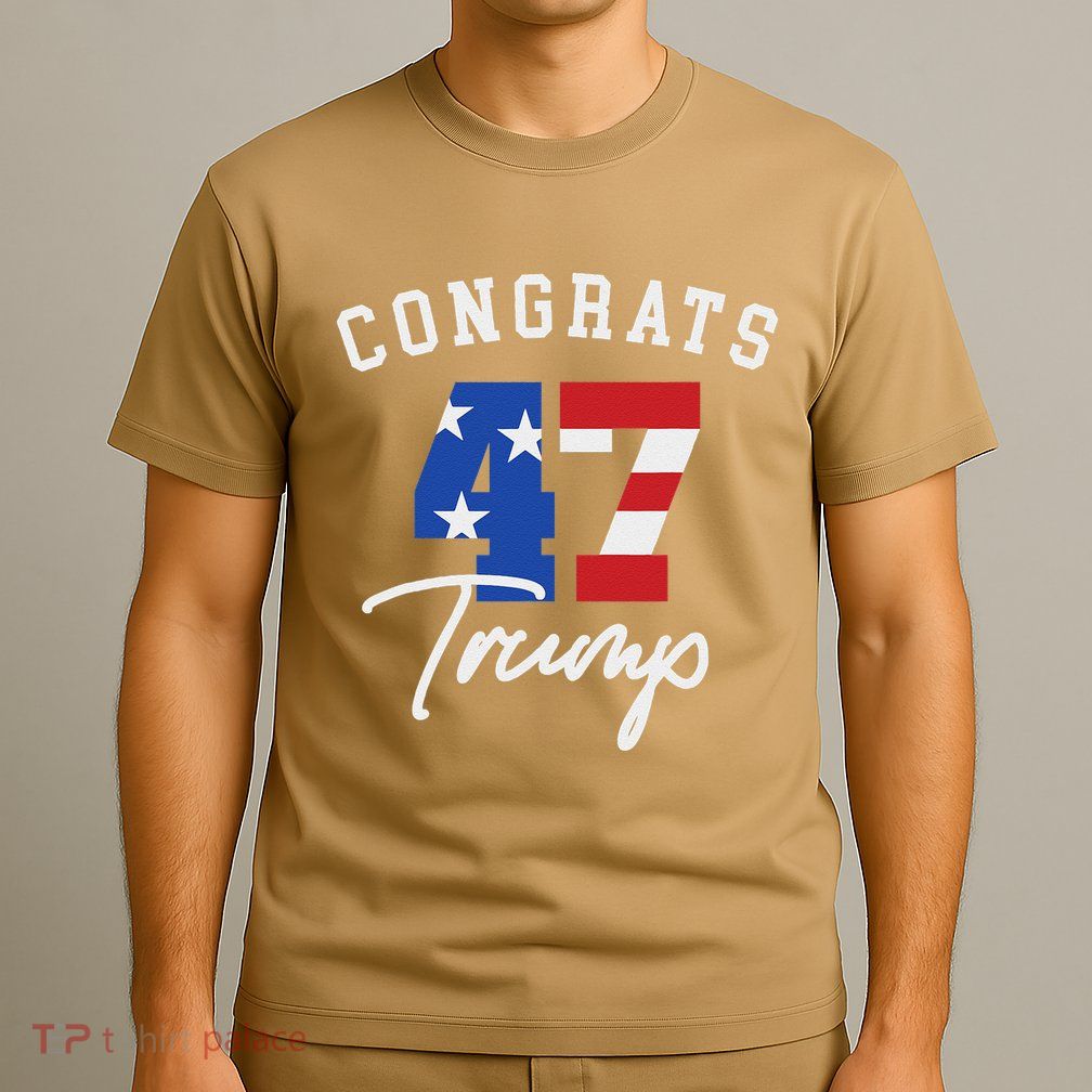 Congratulations President Trump 47 T-Shirt