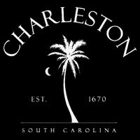 Charleston Palm Tree Swimming Scuba Novelty Gift SC Zip Tote Bag