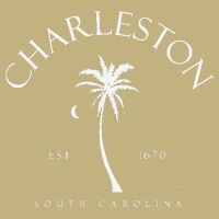 Charleston Palm Tree Swimming Scuba Novelty Gift SC Cooling Performance Crew T-Shirt