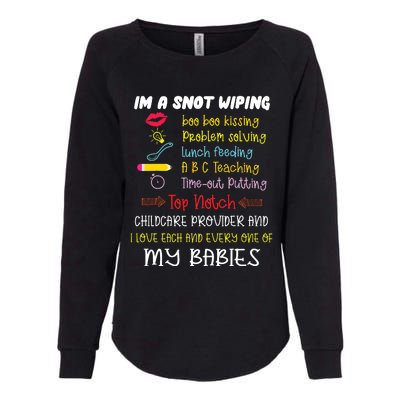 Childcare Provider Teachers Child Care Daycare Provider Womens California Wash Sweatshirt