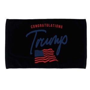 Congratulations President Trump 2024 Microfiber Hand Towel