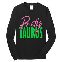 Cute pretty taurus zodiac signs aka funny Long Sleeve Shirt