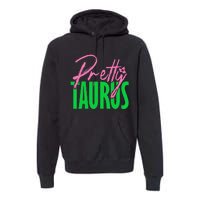 Cute pretty taurus zodiac signs aka funny Premium Hoodie