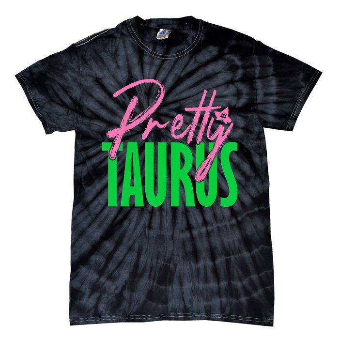 Cute pretty taurus zodiac signs aka funny Tie-Dye T-Shirt