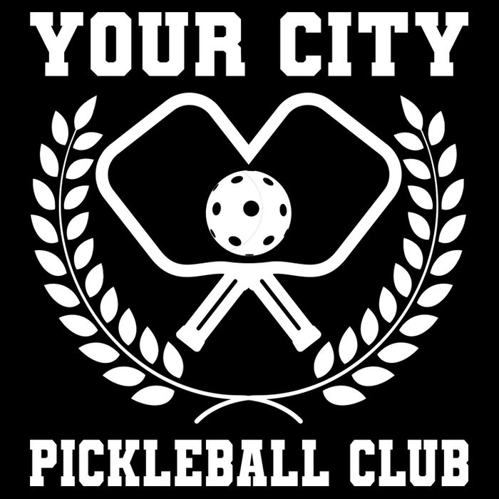Custom Pickleball Team Personalize City Name Hooded Wearable Blanket