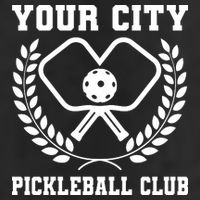 Custom Pickleball Team Personalize City Name 25L Jumbo Tote