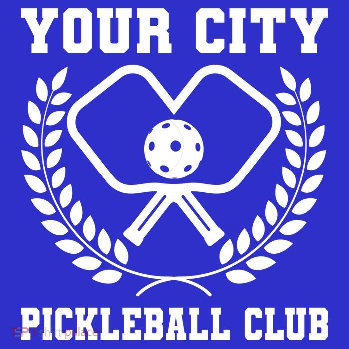 Custom Pickleball Team Personalize City Name Tall Sweatshirt