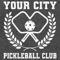 Custom Pickleball Team Personalize City Name Vector Backpack