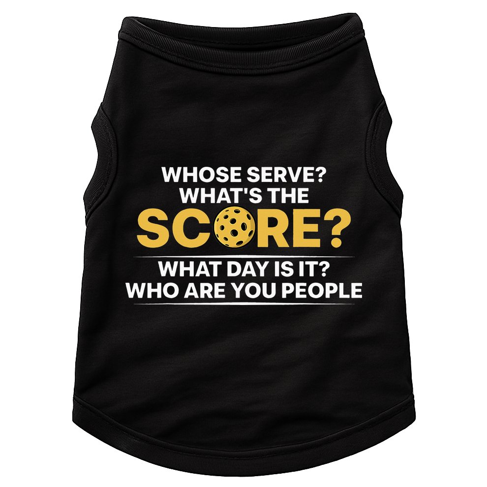 Cute Pickleball to Wear on the Pickleball Court Doggie Tank