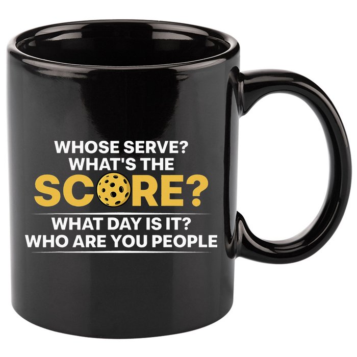 Cute Pickleball to Wear on the Pickleball Court 11oz C Handle Ceramic Mug