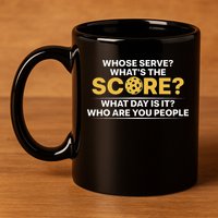 Cute Pickleball to Wear on the Pickleball Court 11oz C Handle Ceramic Mug