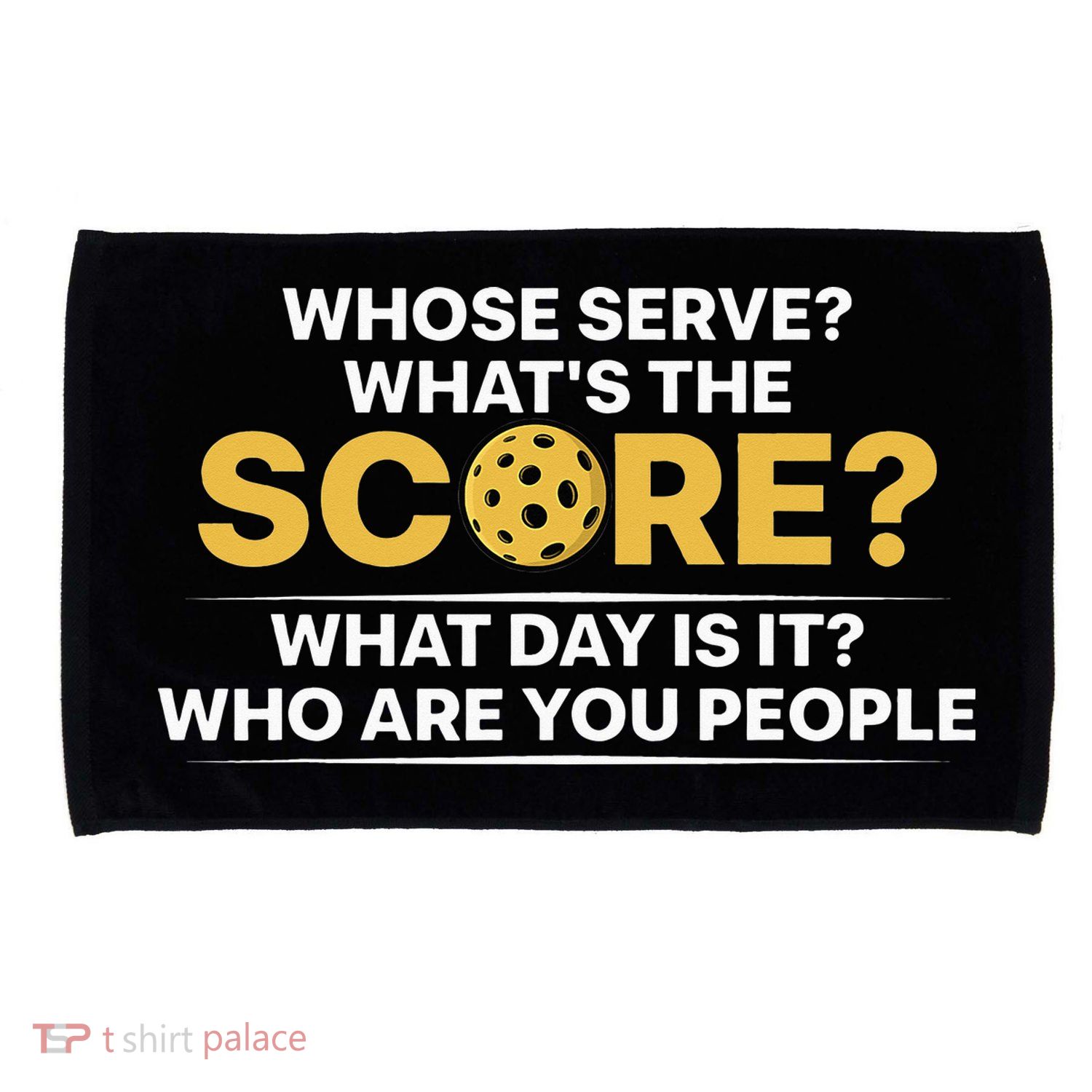 Cute Pickleball to Wear on the Pickleball Court Microfiber Hand Towel