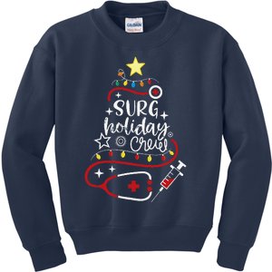 Christmas Physical Therapy Pt Xmas Tree Physical Therapist Kids Sweatshirt