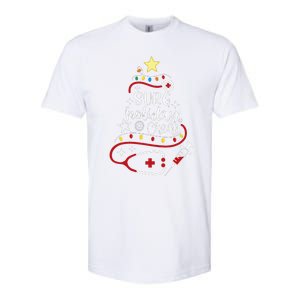 Christmas Physical Therapy Pt Xmas Tree Physical Therapist Softstyle CVC T-Shirt