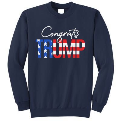 Congratulations President Trump 2024 American Flag Sweatshirt