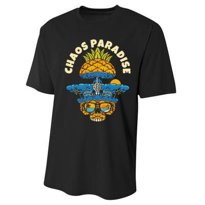 Chaos Paradise The Skull Reserve Performance Sprint T-Shirt