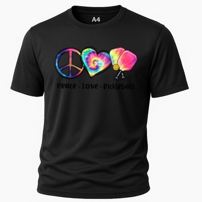 Cute Pickleball Tie Dye Peace Love Pickleball Lovers Gift Ideas Performance Shirt