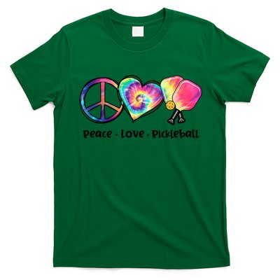 Cute Pickleball Tie Dye Peace Love Pickleball Lovers Gift Ideas T-Shirt