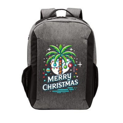 Christmas Palm Tree Merry Christmas Tropical Christmas Vector Backpack