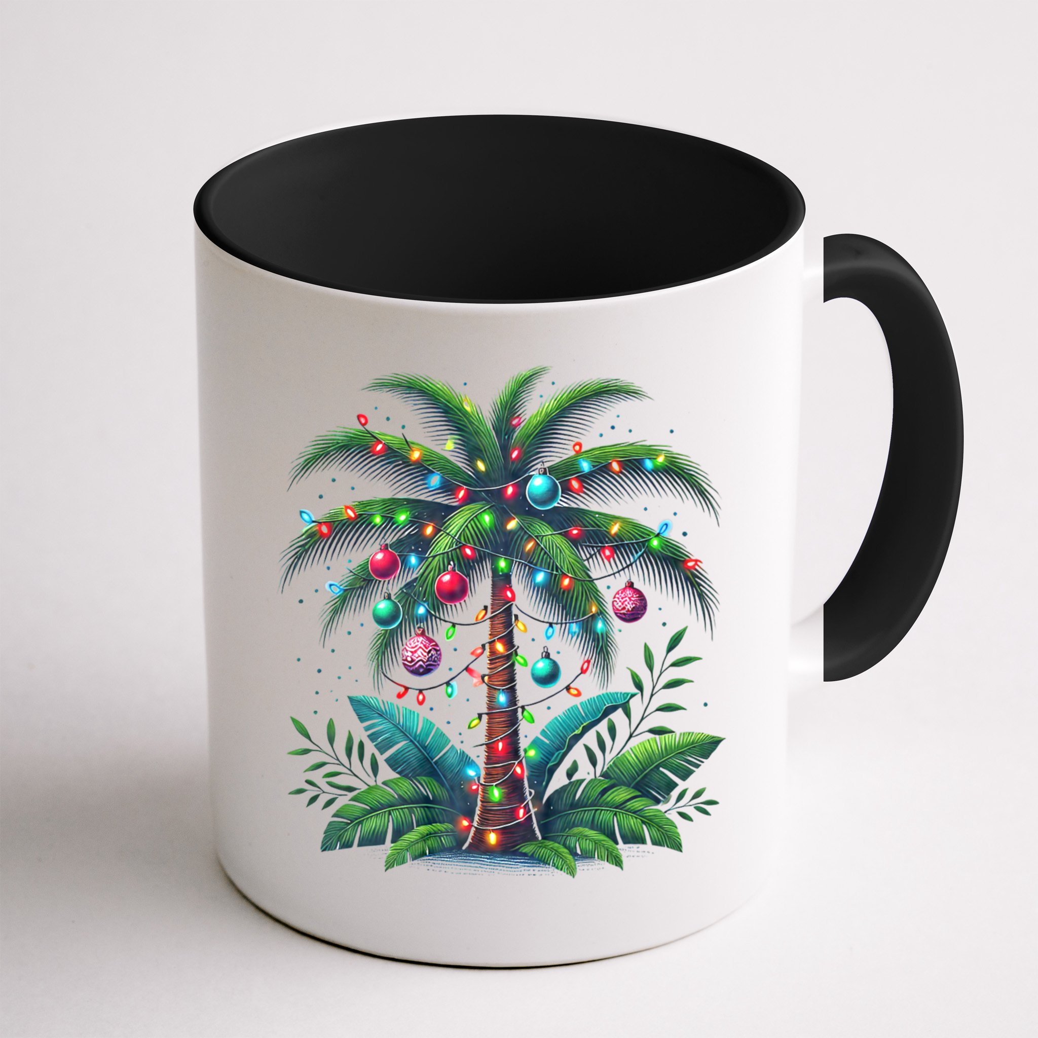 Christmas Palm Tree Merry Christmas Tropical Christmas Mug