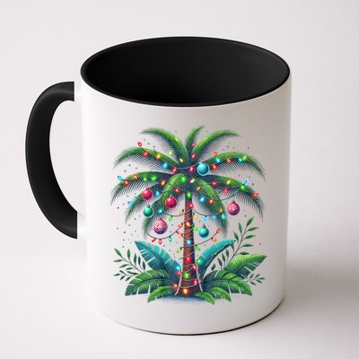 Christmas Palm Tree Merry Christmas Tropical Christmas Mug