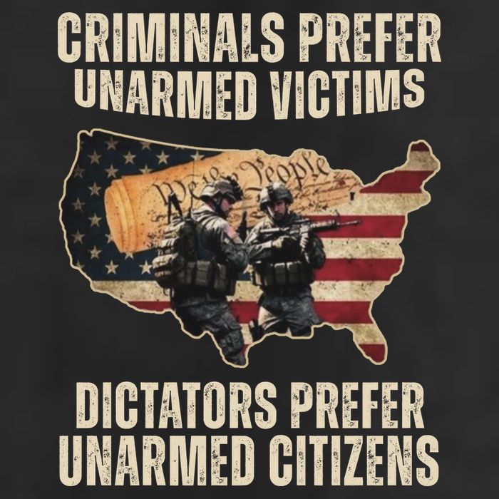 Criminals Prefer Unarmed Victims Dictators Prefer Unarmed Citizens Cool Comfort Performance Bucket Hat