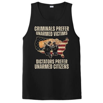 Criminals Prefer Unarmed Victims Dictators Prefer Unarmed Citizens PosiCharge Competitor Tank