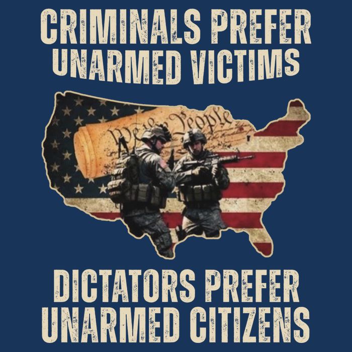 Criminals Prefer Unarmed Victims Dictators Prefer Unarmed Citizens Infant Baby Jersey Bodysuit