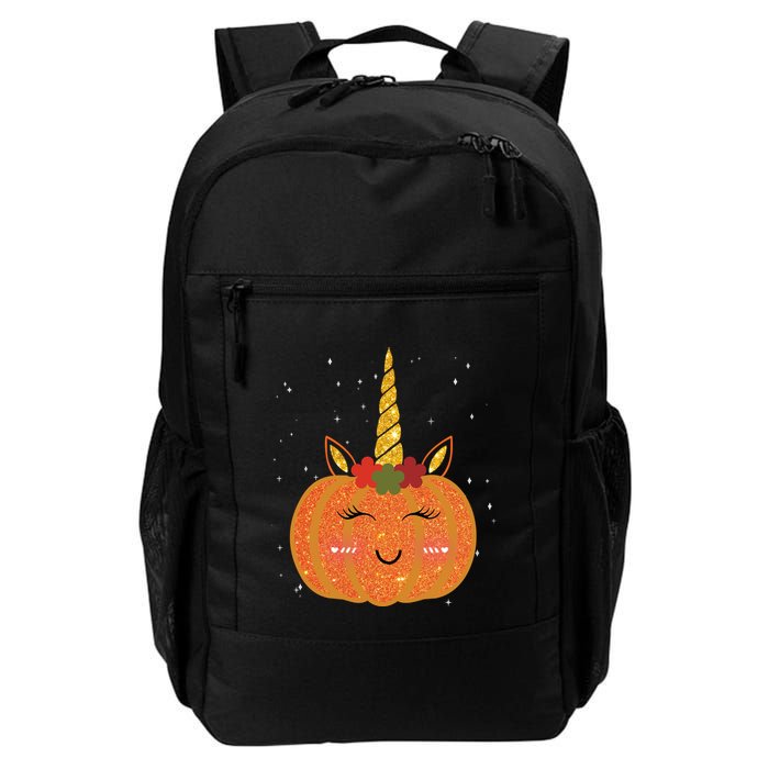 Cute Pumpkin Unicorn Halloween Backpack