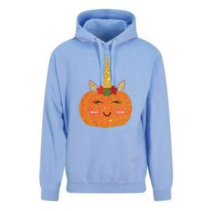 Cute Pumpkin Unicorn Halloween Unisex Surf Hoodie